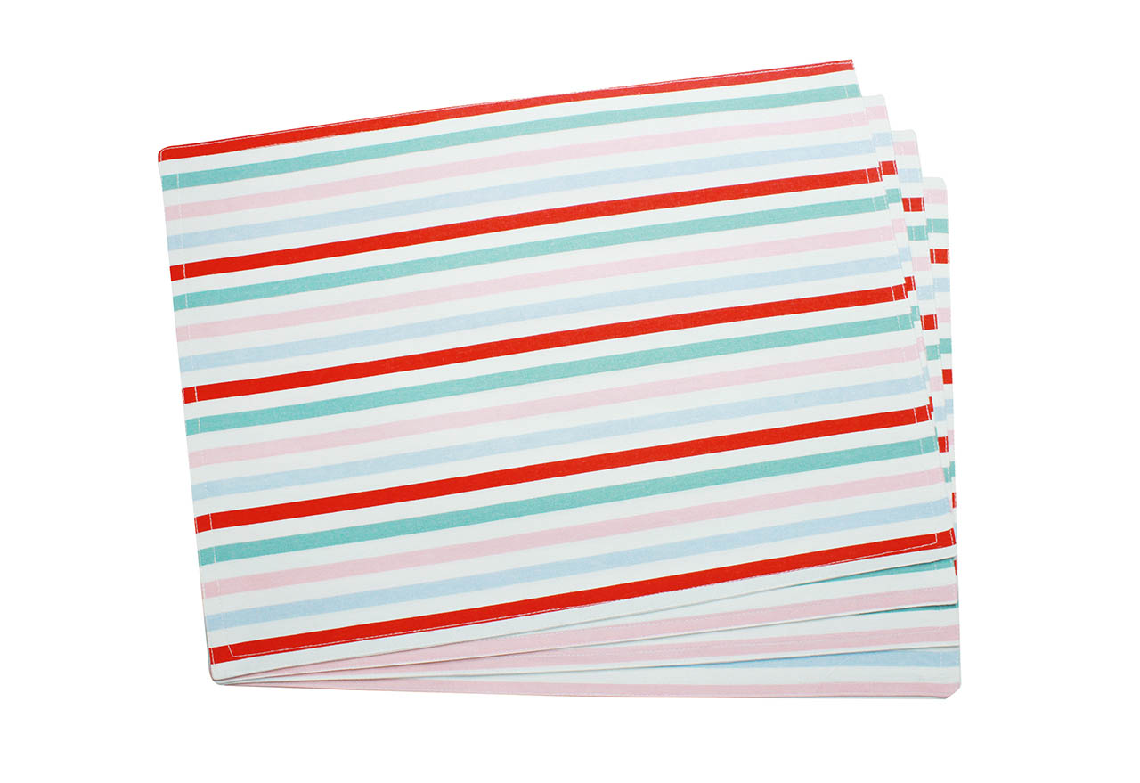 Multi Streak Fuse Mat (13*18 Inches) Set of 4 Pc